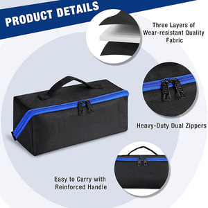 กระเป๋าเครื่องมืออ็อกซ์ฟอร์ดแบบหนาสำหรับงานหนัก ขายส่ง |   กระเป๋าจัดระเบียบปากกว้าง 3 แพ็ค |   กระเป๋าใส่ของอเนกประสงค์แบบมีซิป - Product Image 3