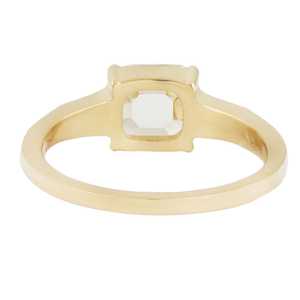 Anillo de racimo de oro amarillo de 14 quilates más vendido, cojín de mesa blanco de 1,12 quilates, VS2 Diamante de corte, claridad para joyería de moda para fiesta de boda - Product Image 3