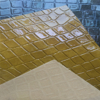 Bangladesh Chengyuan Cuir PU de luxe écologique personnalisé 1 mm imperméable résistant aux rayures gaufré effet crocodile pour canapé et vêtement