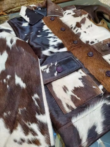 เสื้อแจ็คเก็ตหนังวัวแท้ ซิป ผ้าไม่ทอ กันน้ำ ระบายอากาศ กันลม เสื้อผ้าฤดูหนาว ระดับพรีเมียม หรูหรา สำหรับผู้ชาย ปี 2025 - Product Image 2