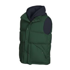 Chaleco Acolchado de Invierno para Hombre, Talla Grande, Reversible, Cortavientos, 100% Poliéster, Ropa de Trabajo, Venta al Por Mayor OEM - Product Image 1