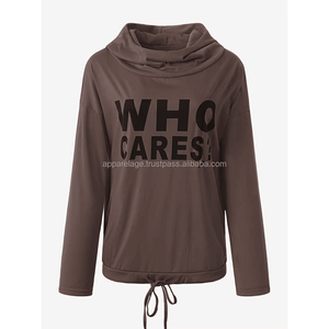 Nueva moda para mujer, jersey de manga larga sólido, Sudadera con capucha, Top deportivo con bolsillo frontal para Otoño e Invierno - Product Image 5