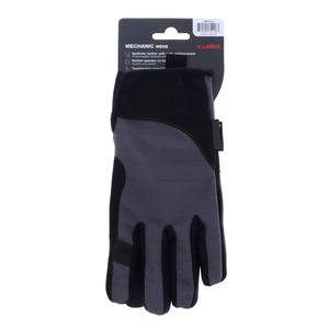 Guantes de seguridad de trabajo transpirables de tela suave reflectante con logotipo personalizado de impacto antivibración de tráfico de alta visibilidad - Product Image 5
