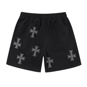 Short de jogging personnalisé pour hommes Short imprimé bouffant pour vêtements de rue Short en strass lavé à l'acide de haute qualité - Product Image 6