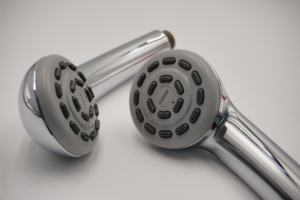 ABS Plastic Shower Head | High Pressure <b>Water</b> Saving | Single | White Chrome Finish | Modern Design | Bathroom Use | OEM Support - Product Image 2