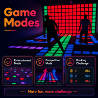 Machine de scène interactive à LED Super Grid, directement de l'usine, jeu de lumières sautillantes pour divertissement domestique en intérieur