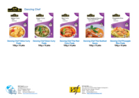 Pâte de riz à l'ananas Dancing Chef 100g x 10 paquets Halal
