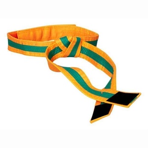 Alta calidad Judo Bjj Karate Taekwondo Cinturón negro Algodón Múltiples colores Taekwondo Itf Cinturones - Product Image 4