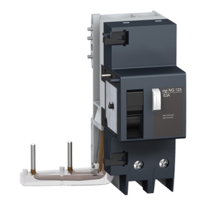 Interruptor de Circuito Vigi NG125 2P 63A con Bloque Adicional de Protección Contra Fugas a Tierra de 300mA - Product Image 1