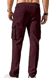 Vente en gros OEM Pantalon tactique pour hommes de haute qualité taille haute en toile imperméable coupe-vent respirant Pantalon cargo coupe normale - Product Image 2