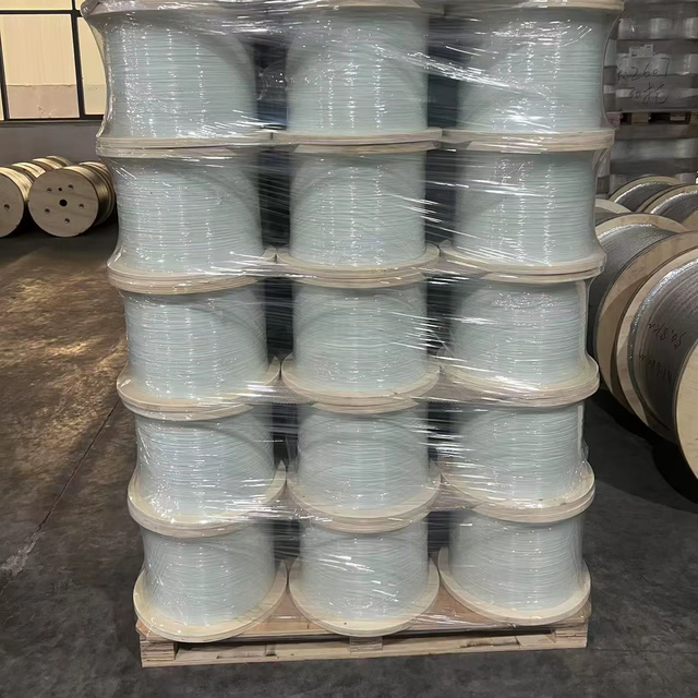 DMIS Dia0.8Mm White Color FRP Communication Optical Cable