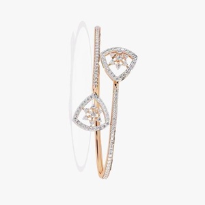 Solid 10K Rose Gold Hip Hop Jewelry Moissanite Tennis for <b>Bracelet</b> Iced Out Fashion <b>Cuff</b> <b>Bracelets</b> for <b>Women</b> - Product Image 2