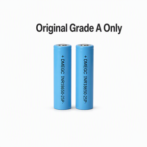 DMEGC INR18650-25P 2500mAh 8C 高放电锂离子电池，适用于电动工具和园林设备 - Product Image 1