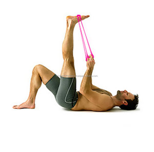 Bande de résistance rose et bleue 8 de qualité supérieure pour la vente de Gym disponible dans des gammes abordables - Product Image 2