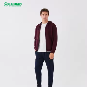 Sweat à capuche unisexe de luxe Street Wear, grammage lourd 360 g/m², en molleton/coton bouclette/bambou, respirant et à séchage rapide, avec fermeture éclair - Product Image 5