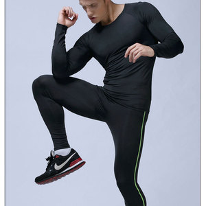 <b>Men</b> Compression T-Shirts <b>Tops</b> Homme Gym Sport Running Clothing Fitness Tight <b>Long</b> <b>Sleeve</b> Tees Sweatshirt for <b>Men</b> - Product Image 3