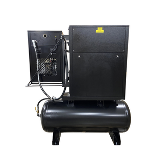 เครื่องอัดอากาศแบบสกรูโรตารี่ Emaxtank พร้อมเครื่องทำลมแห้ง ขนาด 80 แกลลอน 230 โวลต์ สำหรับอุตสาหกรรม มีขาย - Product Image 2