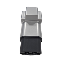 Adaptateur EVSE portable 16A 220V, 2 prises mâles, état neuf, prise Schuko, adaptateur de charge EV, chargeur/connecteur EV EUSocket