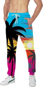 2025 pantalones Jogger de lana de gran tamaño para hombre, ropa de calle, estilo informal, logotipo personalizado impreso, nuevo servicio OEM para adultos - Product Image 3