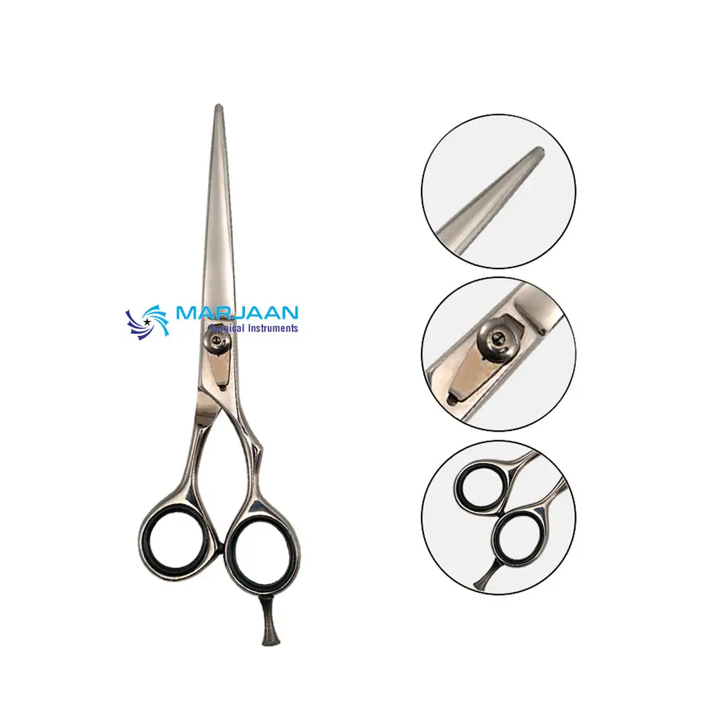 New Style 2022 Barber Scissors With Soft Handle Fashionable Hot Sale Hairdressing Cutting Scissors