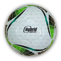 Balón de Fútbol Híbrido Profesional Personalizado 2026, Alta Calidad, Tamaño Oficial, Clásico, Cosido a Mano, Duradero, con Cámara de PU y Butilo