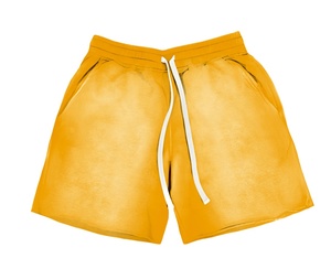 Shorts de Hombre de Alta Calidad con Lavado Ácido, Diseño Personalizado, 100% Poliéster, Sólidos, Casuales, al por Mayor - Product Image 1