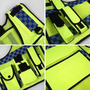 Chaleco DE SEGURIDAD verde impermeable de alta calidad para hombre con logotipo personalizable para protección en el trabajo - Product Image 2