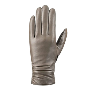 Gants unisexes de mode en cuir véritable sur mesure OEM/Vente en gros Private Label Gants de mode en cuir à doigt complet pour unisexe - Product Image 6