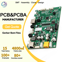 Servicio de Fabricación de Electrónica Personalizada, Ensamblaje de PCBA Electrónico SMT THT, Contrato Llave en Mano Basado en Archivo Gerber BOM