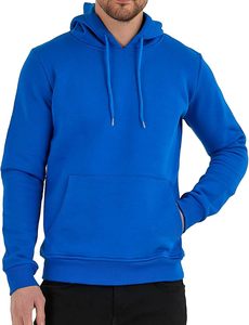 <b>Pullover</b> Hoodie 400 GSM Cotton Fleece Custom Embroidery Warm Heavy Streetwear Sweatshirt <b>Men</b> Long Sleeve Soft Inner Fit - Product Image 3