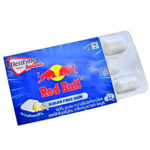 Prix d'usine, chewing-gum énergétique de haute qualité, style Red Bull, type Dentyne, sans sucre, menthe forte, OEM, vente en gros, pack - Product Image 2