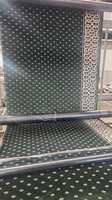 Tapis de prière mural pour mosquée, moderne, floral, à poils longs, rembourré, antidérapant, jacquard, en polypropylène, avec support en jute, Gaziantep, Turquie