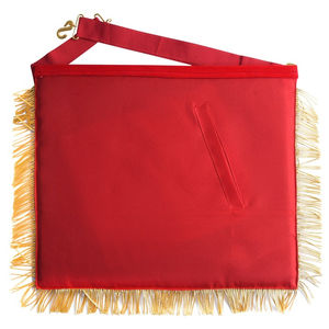 Delantal Masónico de Lujo Bordado a Mano con Precio de Mayoreo, Personalizado, con Imán Incorporado, Tela de Alta Calidad - Product Image 3