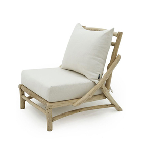 Hete Verkoop Nieuwe Aankomst 100% Drijfhout Tak Teak Hout Woonkamer Terras Meubilair Eenzits Bank Stoelen - Product Image 3