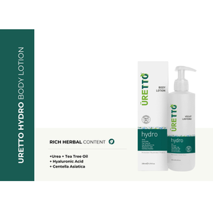 Loción Corporal Orgánica Uretto Hydro 200ml, Hidratante y Nutritiva con Centella, Ácido Hialurónico y Fragancia a Árbol de Té para Piel Seca y Áspera - Product Image 2