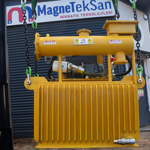 Électroaimant suspendu industriel Magneteksan RCDF 17kW, séparateur de fer à gradient élevé, levage magnétique de pièces moulées et de charbon, 500mm - Product Image 3