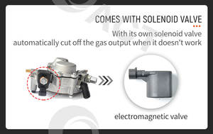 Reductor <span class=keywords><strong>de</strong></span> Presión ACT CNG <span class=keywords><strong>LOVATO</strong></span> (F-GAZ) para Motor <span class=keywords><strong>de</strong></span> Automóvil a GNC, Regulador <span class=keywords><strong>de</strong></span> Gas - Product Image 6