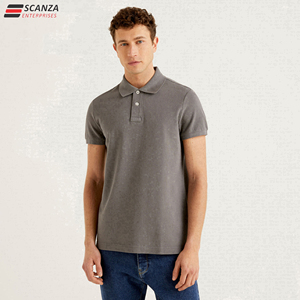 Camisas de Hombre 100% Algodón, Logotipo Personalizado, Secado Rápido, Antiarrugas, Manga Corta, Alta Calidad, Color Personalizado, Golf, Lisas, Estampadas - Product Image 3