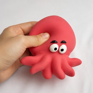 BeBe <span class=keywords><strong>Happy</strong></span> Octopus Giocattolo Sonoro per Cani in Lattice Naturale Ecologico, Interattivo per Cuccioli e Cani di Piccola e Media Taglia, Pronto per la Spedizione - Product Image 5