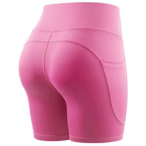Shorts de yoga vêtements de sport en plein air course respirant Compression entraînement Fitness vêtements de sport sans couture Shorts de Sport pour les femmes - Product Image 5