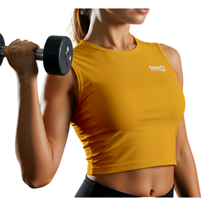 Camiseta Deportiva de Gimnasio para Mujer, de Secado Rápido, Tejida, Ecológica, de Poliéster y Elastano, con Logotipo Personalizado por Sublimación, OEM, ODM, que Absorbe la Humedad - Product Image 3