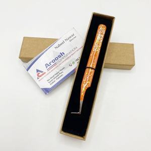 Venta al por mayor pinzas tipo L con purpurina pinzas para pestañas de agarre de diamante de acero inoxidable de alta calidad logotipo personalizado sostenible - Product Image 3