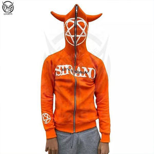 Vente en gros Hiver 420 GSM 3D Sweat à capuche zippé intégral de haute qualité Poids personnalisé 100% coton polaire Écologique Imperméable - Product Image 6