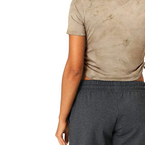 เสื้อครอปสตรีแบบลำลองระบายอากาศได้ดี - Product Image 5