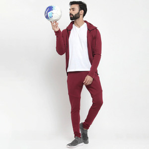 Survêtement Jogging Slim Fit pour Homme 100% Polyester Fermeture Éclair Décontracté Sport Motif Uni et Design Personnalisé pour Activités de Plein Air - Product Image 2