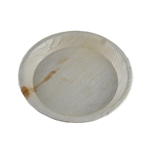 Écologique Biodégradable Jetable Feuille De Palmier Assiette À Dîner Rond Pâte À Papier Fait De Mariage Fête Pique-Nique Vaisselle - Product Image 1