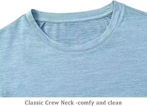 Camiseta Lisa Transpirable con Cuello Redondo, Camisetas Extra Grandes para Hombre en Todos los Diseños, Camiseta Personalizada para Hombre a los Mejores Precios - Product Image 4