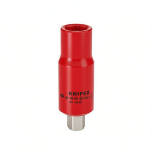 Knipex 1/2'' Internal Square Hexagon <b>Socket</b> for Hexagonal <b>Socket</b> Screws - Product Image 2