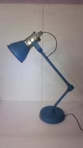 Hot Sale Red Iron Traditional LED <b>Adjustable</b> <b>Table</b> Lamp with Powder Coating Finish for Home Decor Bedroom - Product Image 2