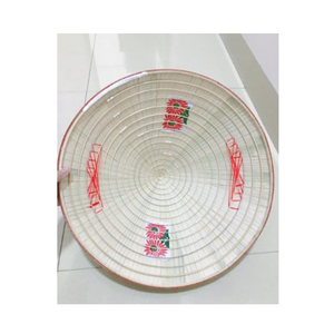 Meilleur prix Chapeau conique en feuille de haute qualité Non La Vietnam Meilleur prix Chapeau de paille traditionnel en bambou fait à la main - Product Image 5